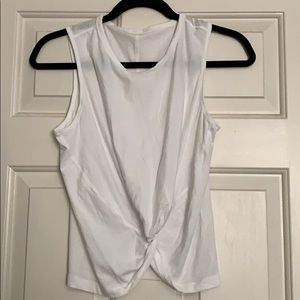 Lululemon Knotted Cropped Muscle Tank